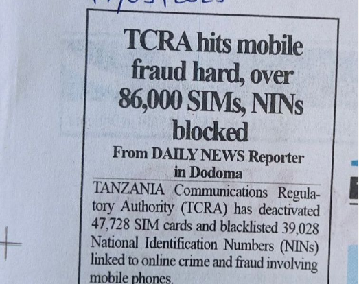 TCRA Fraud